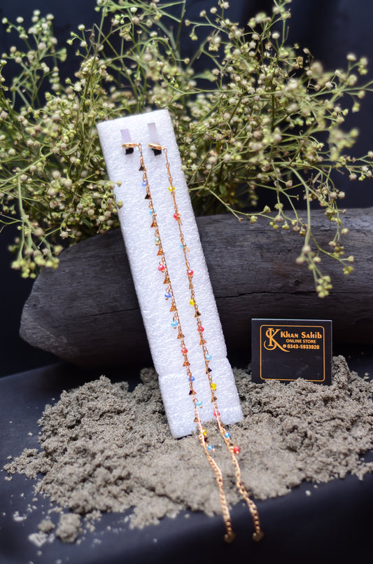 FAK-91026-Thin Multi Shaded Anklet